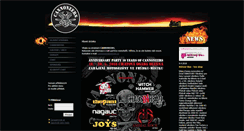 Desktop Screenshot of cannoneers.cz
